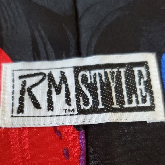 PAINTED TONGUES "Rare" Rolling STONES SILK TIE VINTAGE 1994 - Picture 2 of 8